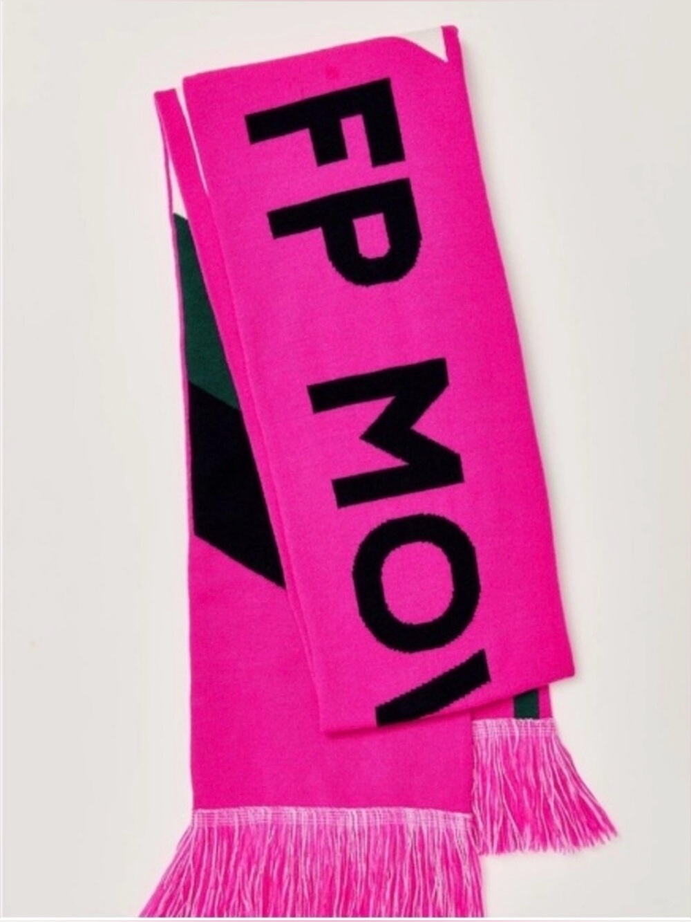 💗 Free People Movement Element Varsity Scarf Candy Pink NWT
